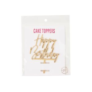 CAKE TOPER MINI HAPPY BIRTHDAY